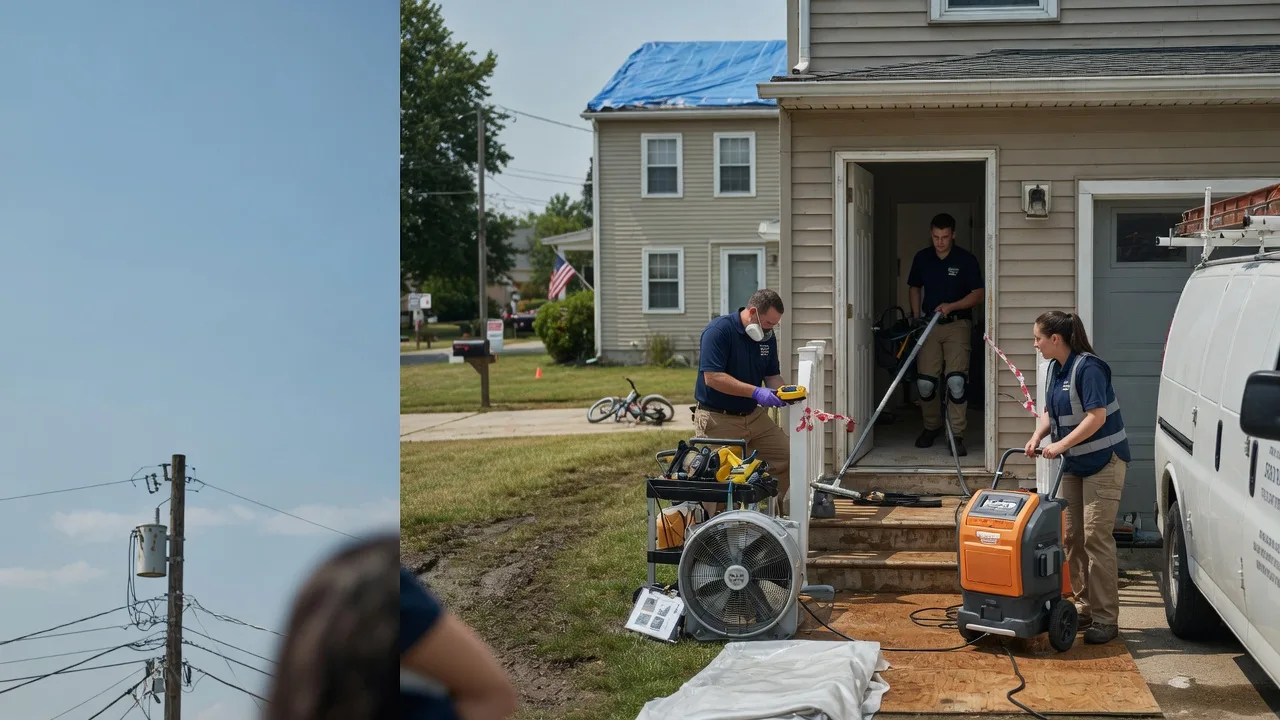 Water Damage Repair in Fieldon, IL near me